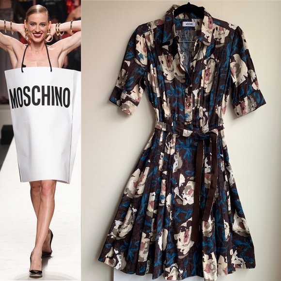 Moschino Dresses & Skirts - Fabulous 100% Cotton Moschino Dress in Size 8